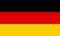 Germany flag. Icon of german. Geography of Germany. Square for banner and button. Badge of Berlin and Munich. Country of europe