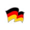 Germany flag. Vector illustration. Flagge Deutschlands