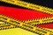 Germany Flag virus 2019-ncov outbreak covid-19, infection