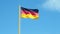 Germany Flag waving
