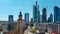 Germany. Frankfurt am Main. Timelapse. Types of streets, architecture of the city