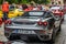 GERMANY, FULDA - JUL 2019: gray silver FERRARI F430 Type F131 cabrio is a sports car produced by the Italian automobile