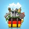 Germany, German landmarks, travel