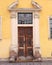 Germany, Halle an der Saale, old vintage house door