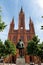 Germany,Hesse,Wiesbaden,View of Cathedral Marktkirche