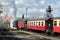 GERMANY. historic steam train leaves Werningerode on its way to mount Brocken