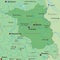 Germany - Map of Germany - `Berlin & Brandenburg` - high detailed