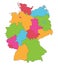 Germany - Map of Germany - high detailed