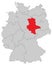 Germany - Map of Germany - `Sachsen Anhalt` - high detailed