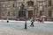 Germany. Monument Friedrich August in Dresden. 16 June 2016.