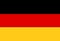 Germany national flag with thee colorful background.