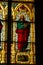 Germany North Rhine Westphalia Cologne Stained glass windows