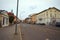 Germany. Potsdam. Houses and streets of Potsdam. February 18, 2018