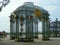 Germany, Potsdam, Park Sanssouci, eastern lattice pavilion with the bronze infusion of the \\\