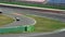 Germany racer riding motorcycle practice motorcycle racing and testing racetrack