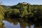 Germany,Rhine,View of ebernburg at nahe river