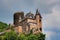 Germany,Rhineland,View of burg katz castle