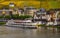 Germany - River Boats in Front of the Vineyards - Bernkastel Kues