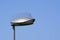 Germany, Schleswig-Holstein, Heligoland, Street light, Protection against birds