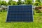 Germany, solar cell in garden