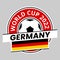 Germany Team Badge for Qatar World Cup 2022