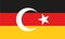 Germany turkey flag