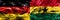 Germany vs Ghana smoke flags placed side by side. German and Ghana flag together