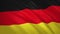 Germany . Waving flag video background