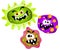 Germs Viruses Bacteria Clipart