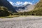 Gertrude Saddle Track with Darran Mountains in Fiordland National Park, South Island, New Zealand