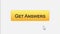 Get answers web interface button clicked with mouse cursor, different colors