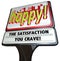 Get Happy Fast Food Sign Instant Happiness