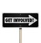 Get Involved Road Sign Participate Join Engagement Group