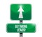 Get More Leads road sign illustration design