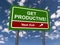 Get productive traffic sign