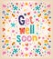 Get well soon card