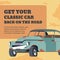 Get your classic car back road, repairing service