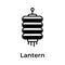 Get your hold on this creatively designed icon of chinese lantern