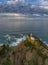 Getaria lighthouse in Gipuzkoa, Basque country