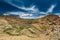 Gete village and Spiti valley in Himalayas. Spiti valley, Himachal Pradesh, India