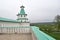 Gethsemane tower and wall. New Jerusalem Monastery. Istra, Moscow region, Russia