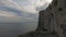 Getting away from the fortress cliff lighthouse in Castro Urdiales 14