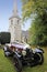 Getting married wedding church and vintage car uk