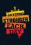 Getting Stronger Each Day. Workout and Fitness Gym Motivation Quote. Creative Sport Vector Typography Grunge Poster