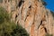 Geyikbayiri tufa rock climbing crag area, Turkey