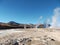 Geyser Chile bolivia mountain hot spring water panorama