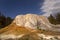 Geyser cone geological formation