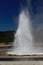 Geyser erupting in Yellowstone