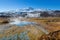Geyser in Haukadalur Valley, Iceland