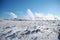 Geyser in National Reserve in Bolivia. Geothermal zone